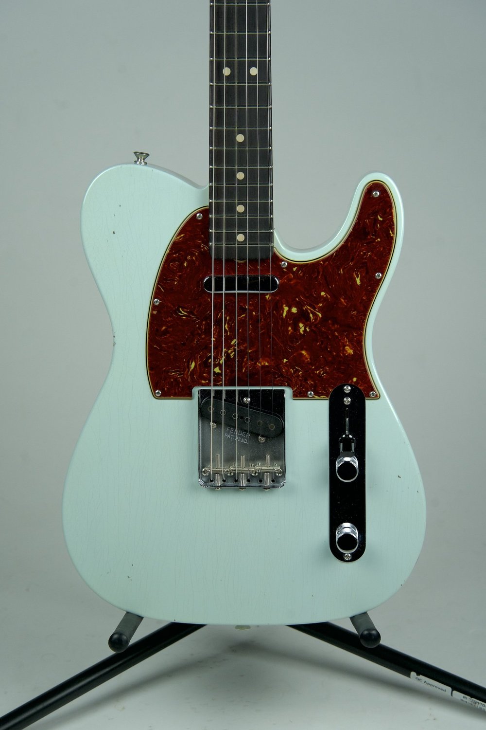 Fender USA Custom Shop 1963 Telecaster - Aged Sonic Blue — David's
